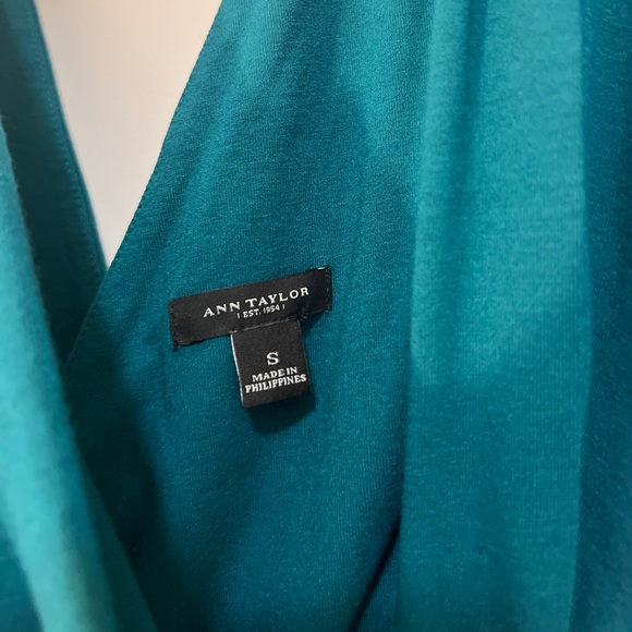 Ann Taylor dress, teal, size small - Picture 3 of 3
